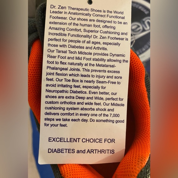 🔷DR. ZEN UNISEX THERAPEUTIC ATHLETIC SHOES - Picture 12 of 13